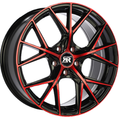 Racer MAXION Black Machined Red 6,50x15 4x100,00 ET35,00