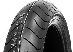 Primer plano de la banda de rodadura Bridgestone G 709 130/70 R18 63 H Delanteros TL M/C