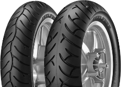 Primer plano de la banda de rodadura Metzeler FeelFree 160/60 R15 67 H Traseros TL M/C