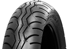Primer plano de la banda de rodadura Metzeler Lasertec 150/80VB16 (71 V) Traseros TL M/C