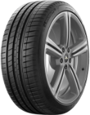Primer plano de la banda de rodadura Michelin PILOT SPORT 3 205/50 R16 87 V
