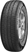 Primer plano de la banda de rodadura Minerva Transporter 225/75 R16 121/120 R C