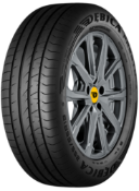 Primer plano de la banda de rodadura Dębica Presto 225/55 R19 99 V