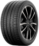 Primer plano de la banda de rodadura Michelin Pilot Super Sport 285/35 R19 99 Y RUN ON FLAT ZR