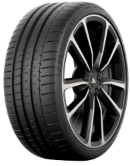 Primer plano de la banda de rodadura Michelin Pilot Super Sport 245/35 R21 96 Y RUN ON FLAT ZP, XL