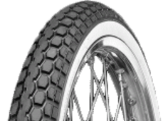 Primer plano de la banda de rodadura Continental KKS 10 2.00-19 24 B M/C WW