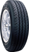 Primer plano de la banda de rodadura Roadstone Classe Premiere 321 215/65 R16 109/107 T C