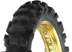 Primer plano de la banda de rodadura Duro HF906 Excelarator 100/100-18 62 M TT NHS