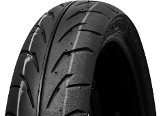 Primer plano de la banda de rodadura Duro HF918 140/70-17 66 H TL M/C