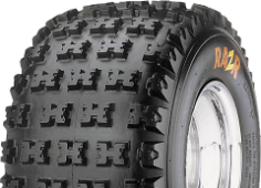 Primer plano de la banda de rodadura Maxxis M932 Razr 20x11-9 38 J E 4PR