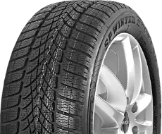 Primer plano de la banda de rodadura Dunlop SP Winter Sport 4D