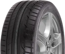 Primer plano de la banda de rodadura Dunlop SP SportMaxx RT MFS