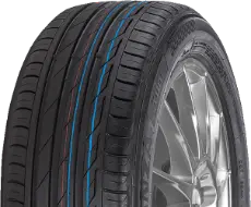 Primer plano de la banda de rodadura Bridgestone Turanza T001