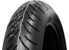 Primer plano de la banda de rodadura Bridgestone SC1 110/90-13 55 P Delanteros TL