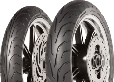 Primer plano de la banda de rodadura Dunlop Arrowmax Streetsmart 130/80-18 66 V Traseros TL M/C