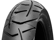 Primer plano de la banda de rodadura Metzeler Tourance Next 150/70 R17 69 V Traseros TL M/C