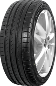 Primer plano de la banda de rodadura Yokohama Advan Sport V105 225/45 R17 91 W RPB, MO