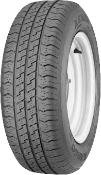 Primer plano de la banda de rodadura Kenda KR 16 185/60 R12 104/102 N C